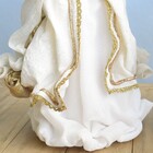 Anjo Natalino Dourado Com Asas | Natal Formosinha